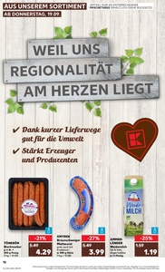 Kaufland Prospekt - Regionale Angebote ab 19.09.