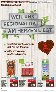 Kaufland Prospekt - Regionale Angebote ab 19.09.