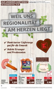 Kaufland Prospekt - Regionale Angebote ab 19.09.