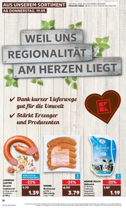 Kaufland Prospekt - Regionale Angebote ab 19.09.