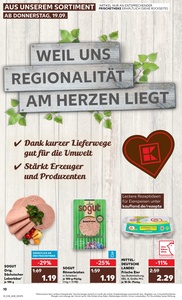 Kaufland Prospekt - Regionale Angebote ab 19.09.