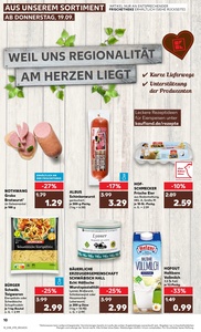 Kaufland Prospekt - Regionale Angebote ab 19.09.