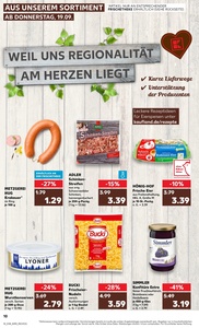 Kaufland Prospekt - Regionale Angebote ab 19.09.