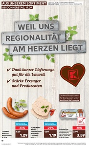 Kaufland Prospekt - Regionale Angebote ab 19.09.