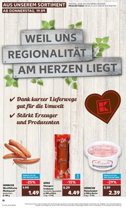 Kaufland Prospekt - Regionale Angebote ab 19.09.