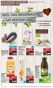 Kaufland Prospekt - Regionale Angebote ab 19.09.