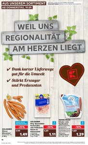 Kaufland Prospekt - Regionale Angebote ab 19.09.