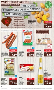 Kaufland Prospekt - Regionale Angebote ab 19.09.