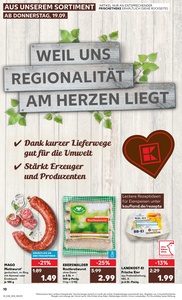 Kaufland Prospekt - Regionale Angebote ab 19.09.