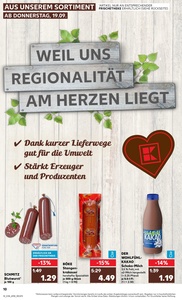 Kaufland Prospekt - Regionale Angebote ab 19.09.