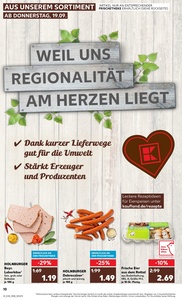 Kaufland Prospekt - Regionale Angebote ab 19.09.