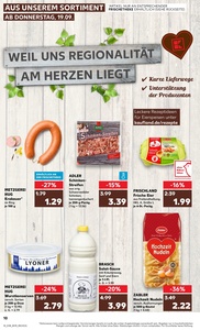 Kaufland Prospekt - Regionale Angebote ab 19.09.