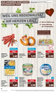 Kaufland Prospekt - Regionale Angebote ab 19.09.