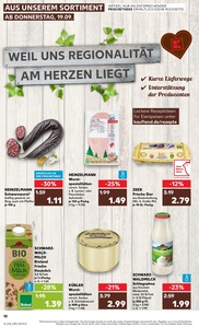 Kaufland Prospekt - Regionale Angebote ab 19.09.