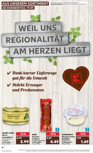 Kaufland Prospekt - Regionale Angebote ab 19.09.