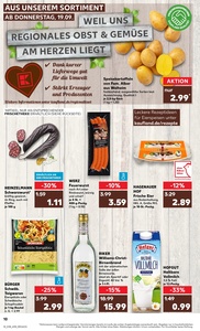 Kaufland Prospekt - Regionale Angebote ab 19.09.