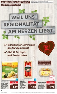 Kaufland Prospekt - Regionale Angebote ab 19.09.