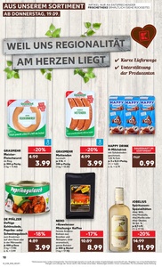 Kaufland Prospekt - Regionale Angebote ab 19.09.