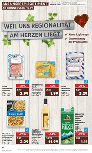 Kaufland Prospekt - Regionale Angebote ab 19.09.