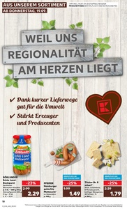 Kaufland Prospekt - Regionale Angebote ab 19.09.