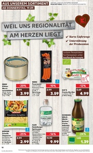 Kaufland Prospekt - Regionale Angebote ab 19.09.