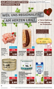 Kaufland Prospekt - Regionale Angebote ab 19.09.