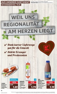 Kaufland Prospekt - Regionale Angebote ab 19.09.