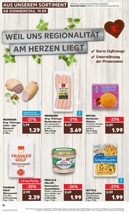 Kaufland Prospekt - Regionale Angebote ab 19.09.