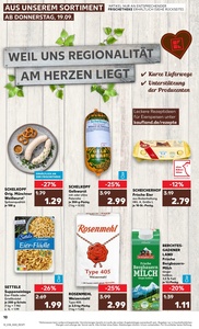 Kaufland Prospekt - Regionale Angebote ab 19.09.