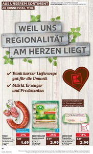 Kaufland Prospekt - Regionale Angebote ab 19.09.