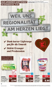 Kaufland Prospekt - Regionale Angebote ab 19.09.