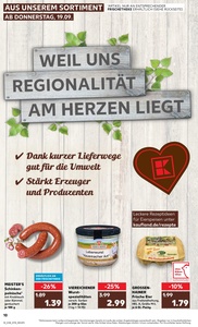 Kaufland Prospekt - Regionale Angebote ab 19.09.