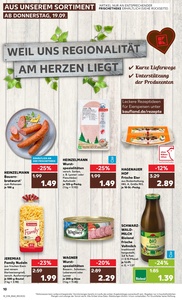 Kaufland Prospekt - Regionale Angebote ab 19.09.