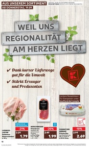 Kaufland Prospekt - Regionale Angebote ab 19.09.