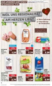 Kaufland Prospekt - Regionale Angebote ab 19.09.