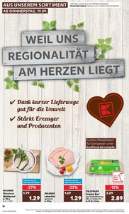 Kaufland Prospekt - Regionale Angebote ab 19.09.