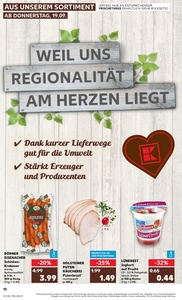 Kaufland Prospekt - Regionale Angebote ab 19.09.