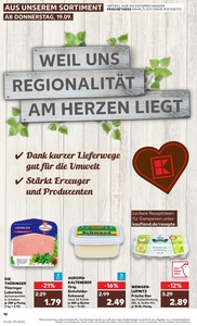 Kaufland Prospekt - Regionale Angebote ab 19.09.