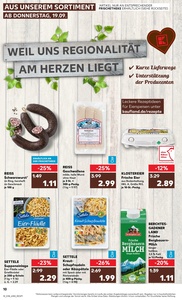 Kaufland Prospekt - Regionale Angebote ab 19.09.