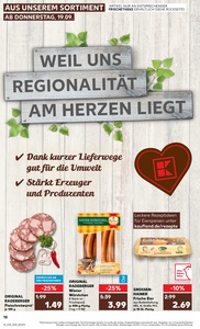 Kaufland Prospekt - Regionale Angebote ab 19.09.