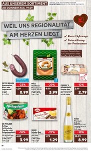 Kaufland Prospekt - Regionale Angebote ab 19.09.