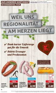 Kaufland Prospekt - Regionale Angebote ab 19.09.