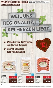 Kaufland Prospekt - Regionale Angebote ab 19.09.