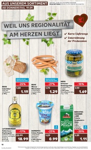 Kaufland Prospekt - Regionale Angebote ab 19.09.