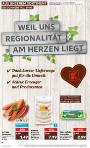 Kaufland Prospekt - Regionale Angebote ab 19.09.