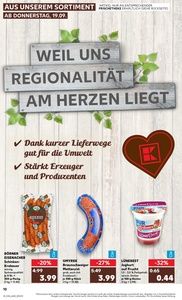 Kaufland Prospekt - Regionale Angebote ab 19.09.