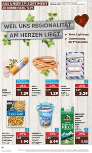 Kaufland Prospekt - Regionale Angebote ab 19.09.