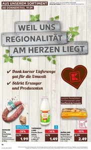 Kaufland Prospekt - Regionale Angebote ab 19.09.