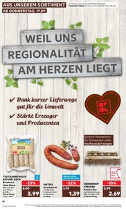 Kaufland Prospekt - Regionale Angebote ab 19.09.