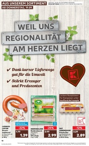 Kaufland Prospekt - Regionale Angebote ab 19.09.